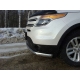 Защита передняя овальная длинная 75-42 мм ТСС для Ford Explorer 2011-2015